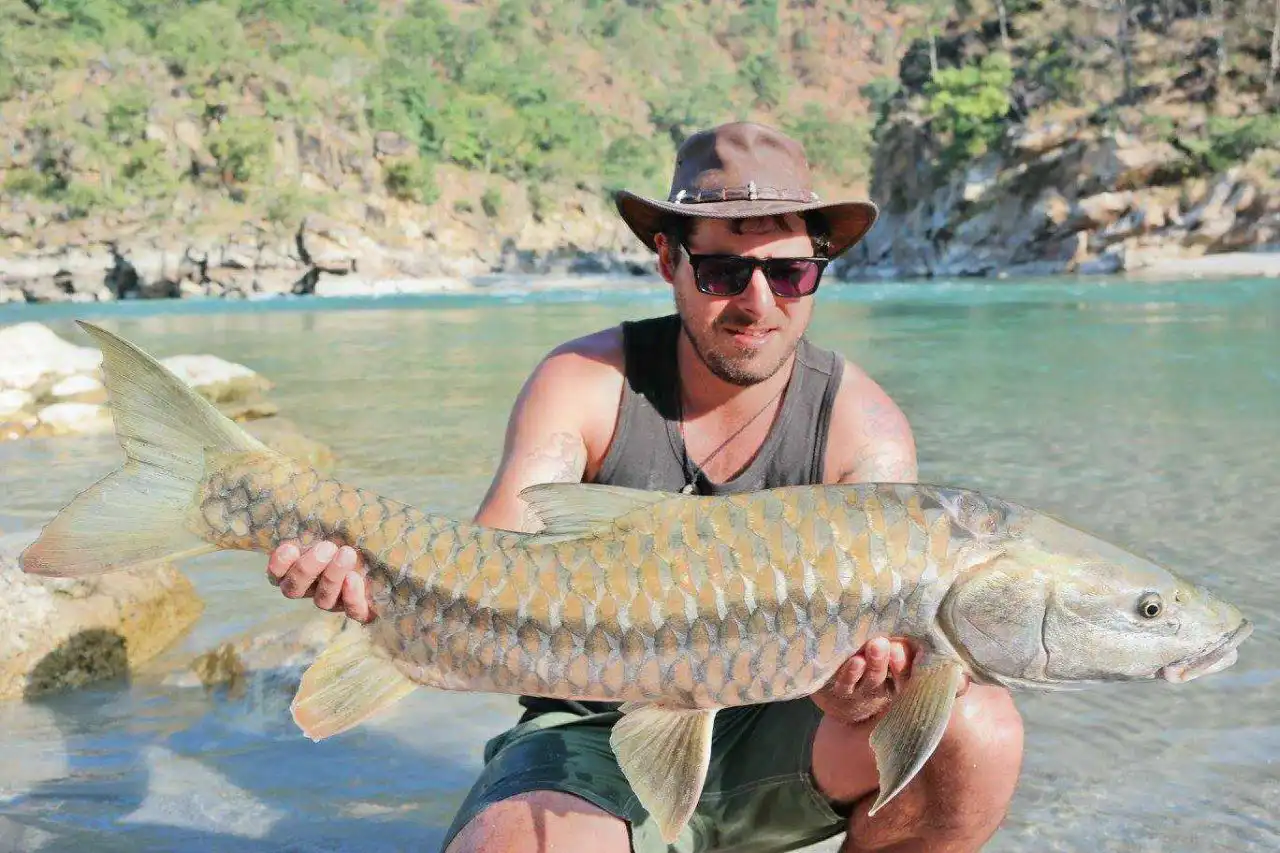 Fishing in Nepal
