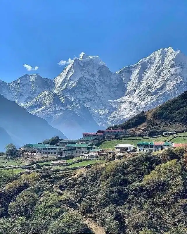 Tamang village in Langtang Region.