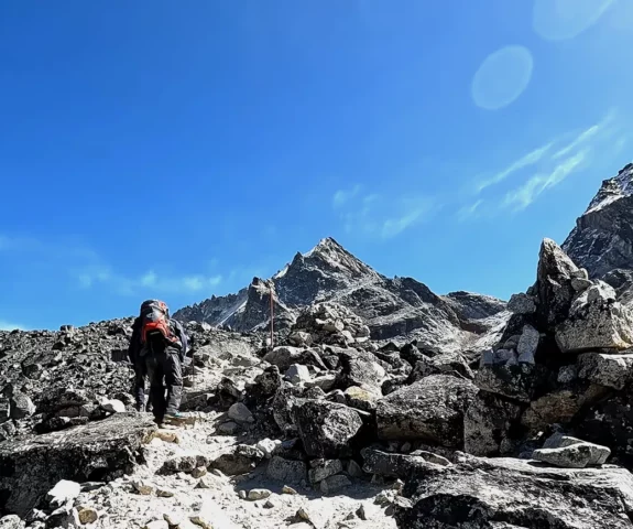 Cho La Pass on the way