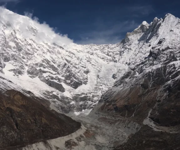 Langtang glacier