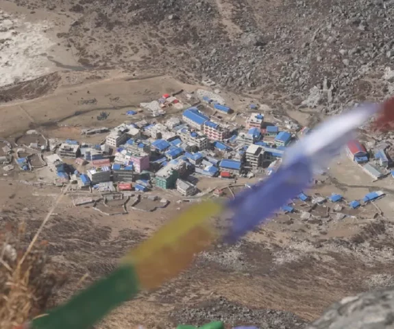Langtang valley view from Kyanging ri