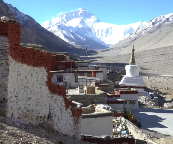 Everest from Tibet side