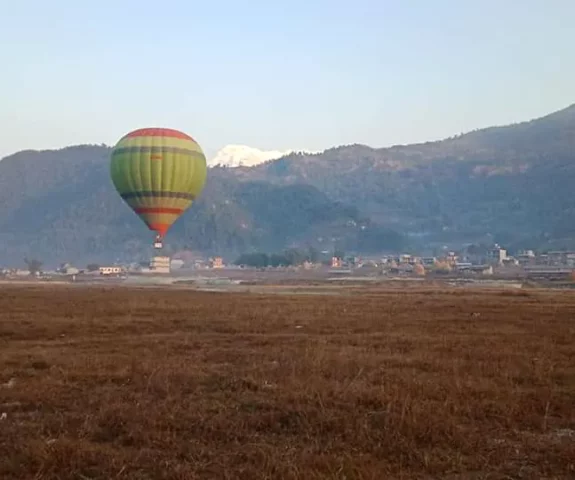 Ballooning adventure in Pokhara