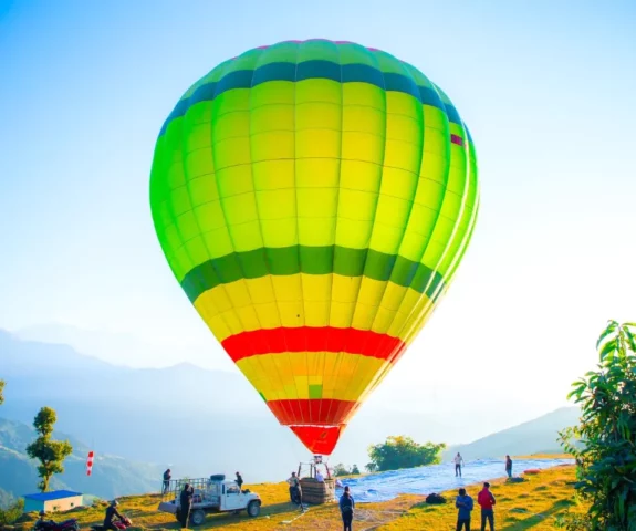 Ballooning at Pokhara