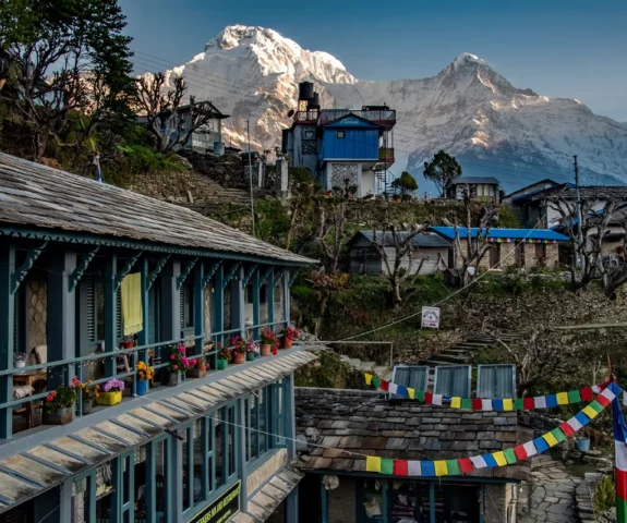 Ghandruk Village with Annapurna