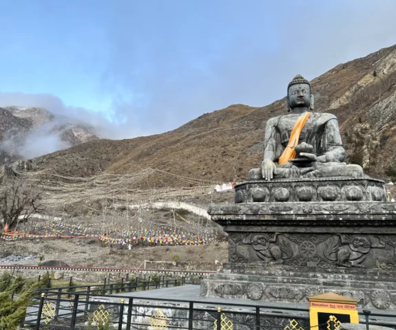 Buddha Statue near Temple