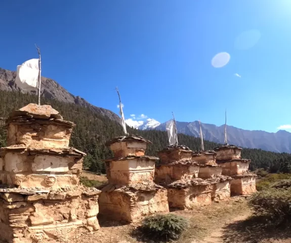 Chortens in Dolpo