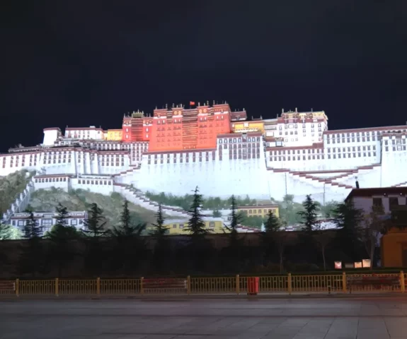 Potala Palace at Night