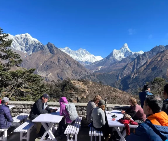 View from Hotel Everest View