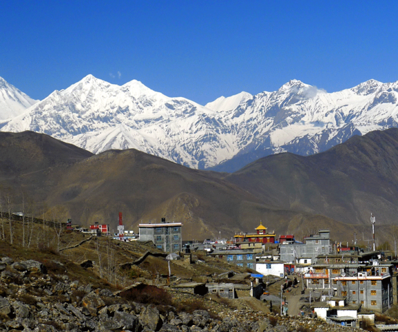 Annapurna View from Muktinath