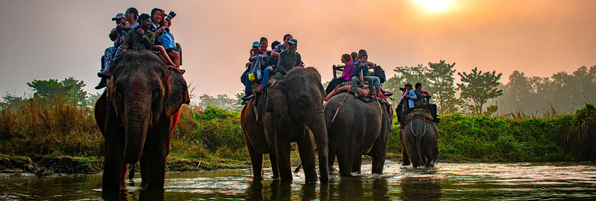 Safari Jungle i Neipeal - Eachtra Jungle i Neipeal, image size:1920x650