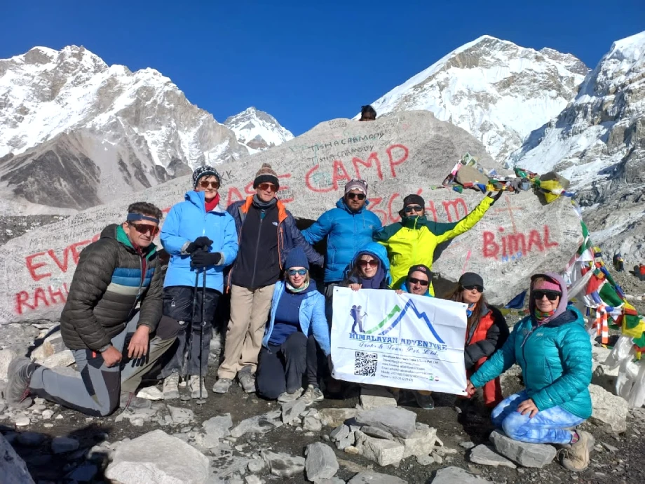 Group Photo at Everest Base Camp