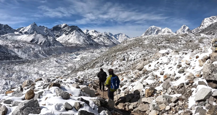 On the way to Base Camp