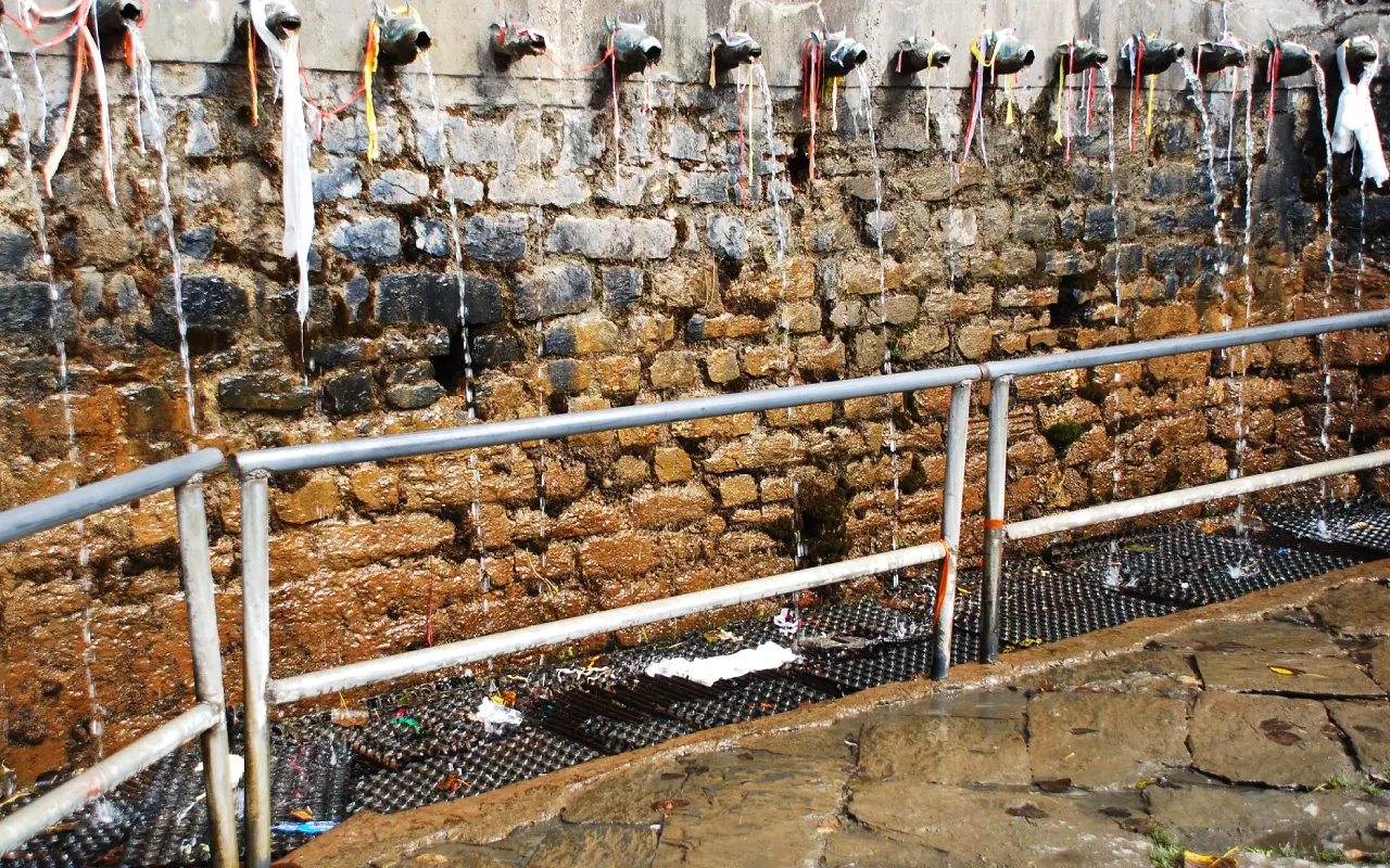 Sacred Water Spouts of Muktinath Temple
