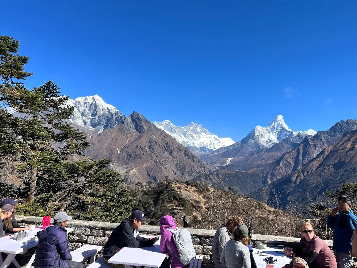 Breakfast at Hotel Everest View