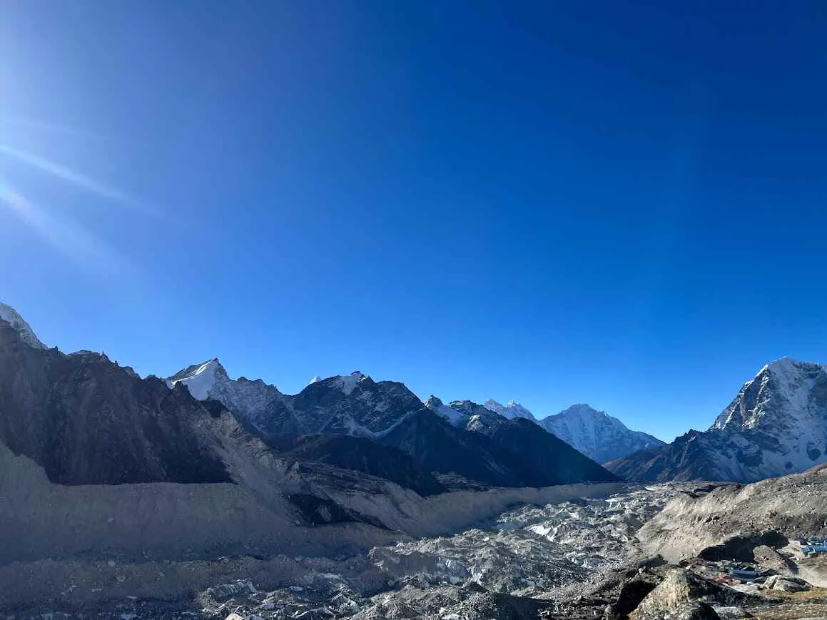 Gorekshep view from Kalapatthar