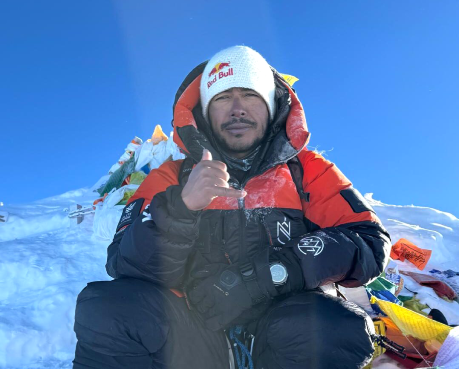 Nims on the top of the World