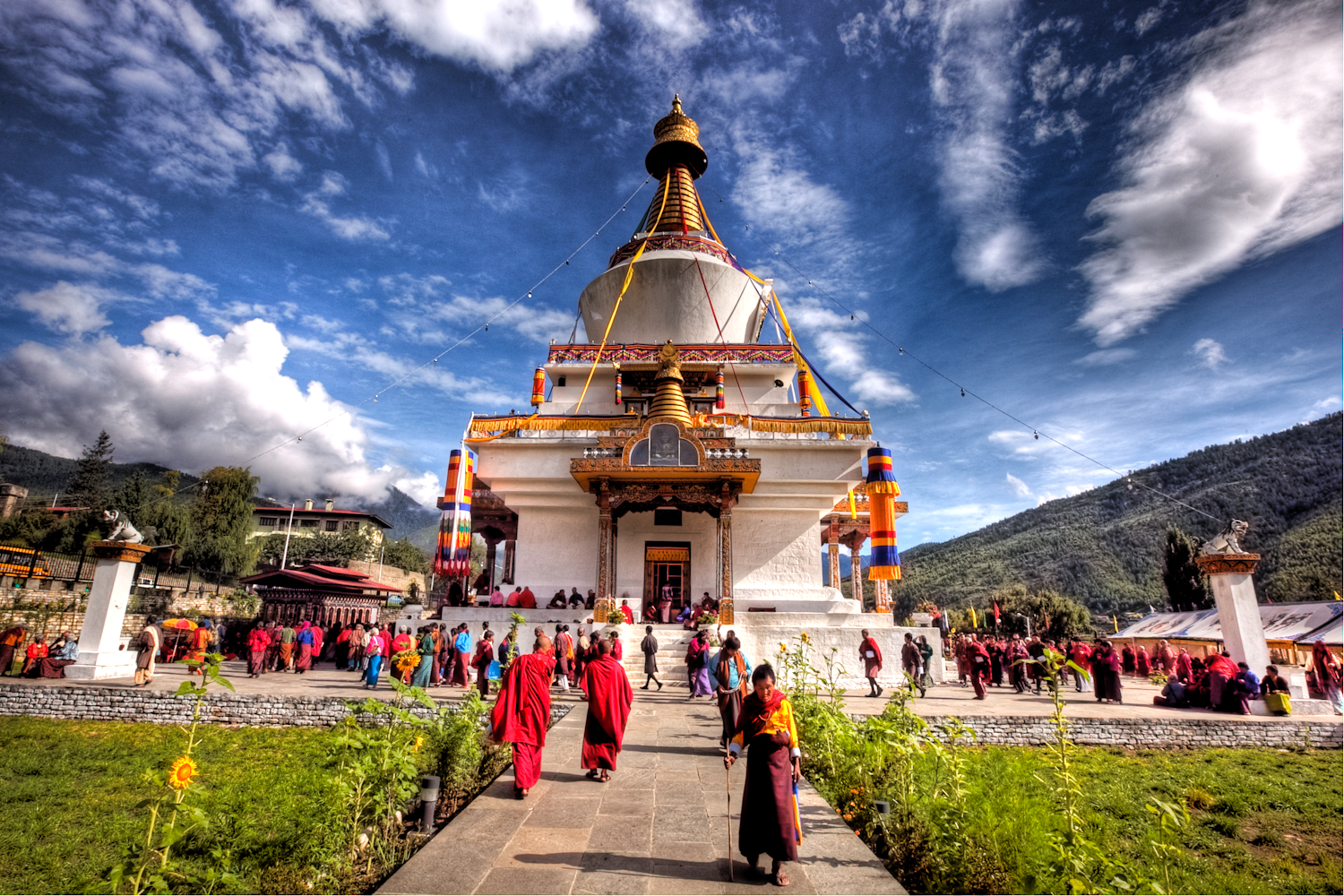 Pamandangan Wisata Bhutan