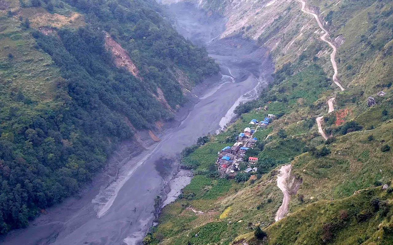 Budhi Gandaki flood